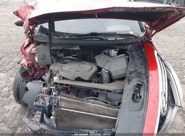 5NPE24AF7GH357280 2016 HYUNDAI SONATA Red Vista trasera