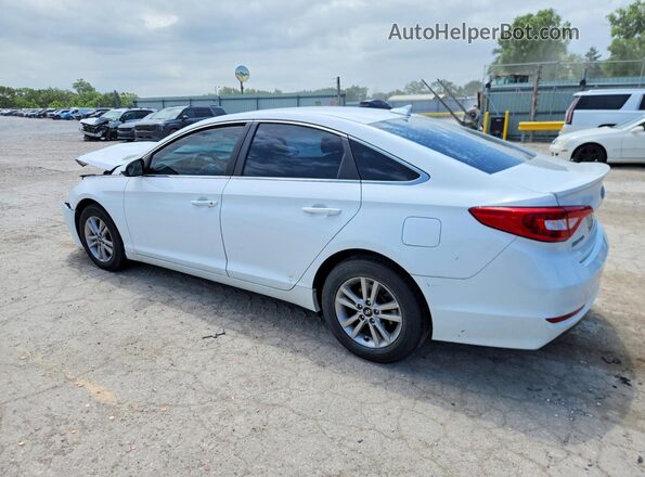 5NPE24AF7GH363516 2016 HYUNDAI SONATA White Rear left