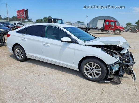5NPE24AF7GH363516 2016 HYUNDAI SONATA White Front right