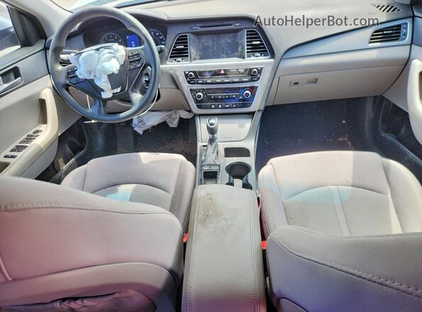 5NPE24AF7GH363516 2016 HYUNDAI SONATA White Dashboard view