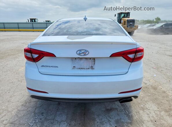 5NPE24AF7GH363516 2016 HYUNDAI SONATA White Rear view