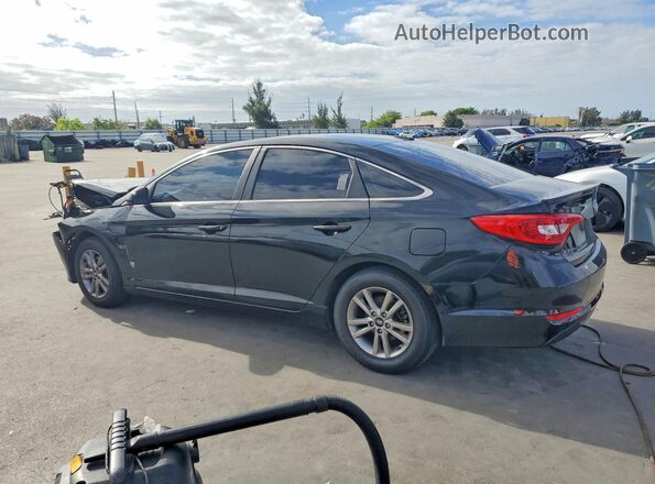 5NPE24AF7GH402069 2016 HYUNDAI SONATA Black უკანა მარცხენა