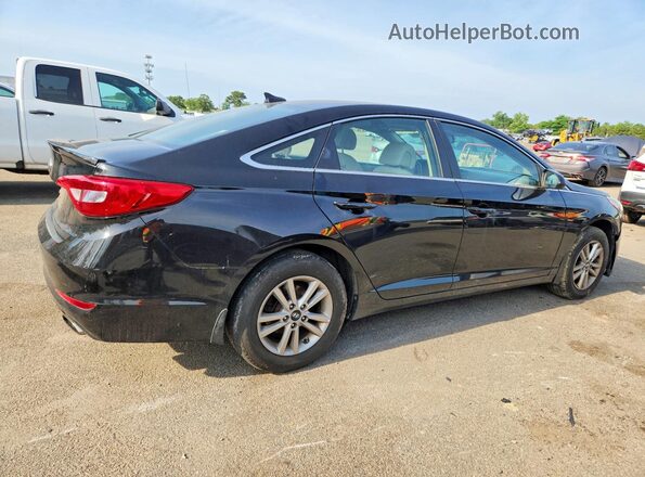 5NPE24AF7GH407952 2016 HYUNDAI SONATA Black Tył prawy
