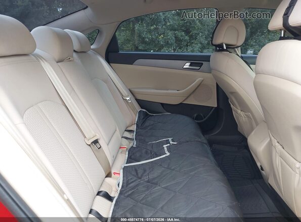 5NPE24AF7HH449331 2017 HYUNDAI SONATA Красный Вид наклейки с VIN-кодом