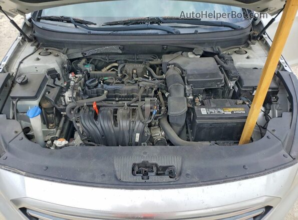5NPE24AF7HH492602 2017 HYUNDAI SONATA Silver უკანა სალონის ხედი