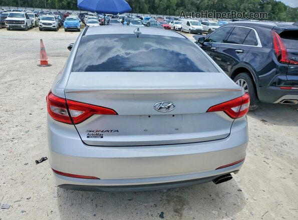 5NPE24AF7HH492602 2017 HYUNDAI SONATA Silver უკანა ხედი