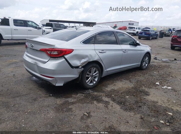 5NPE24AF7HH525324 2017 HYUNDAI SONATA Silver Trasero derecho