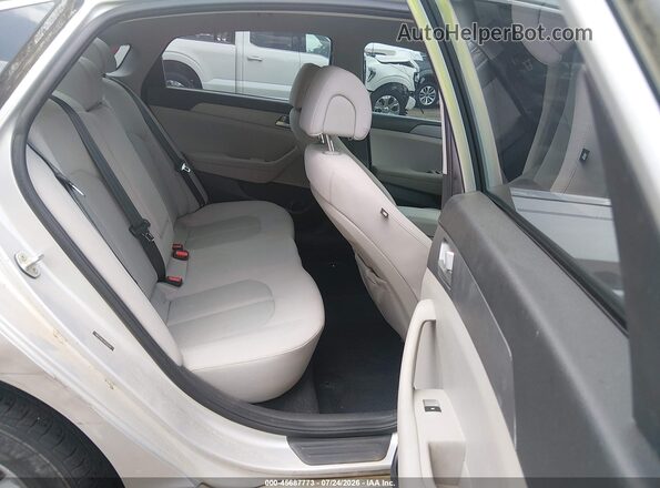 5NPE24AF7HH525324 2017 HYUNDAI SONATA Silver Vista de la etiqueta del VIN