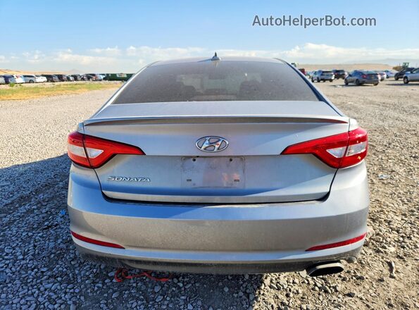 5NPE24AF7HH542799 2017 HYUNDAI SONATA Gray Rear view