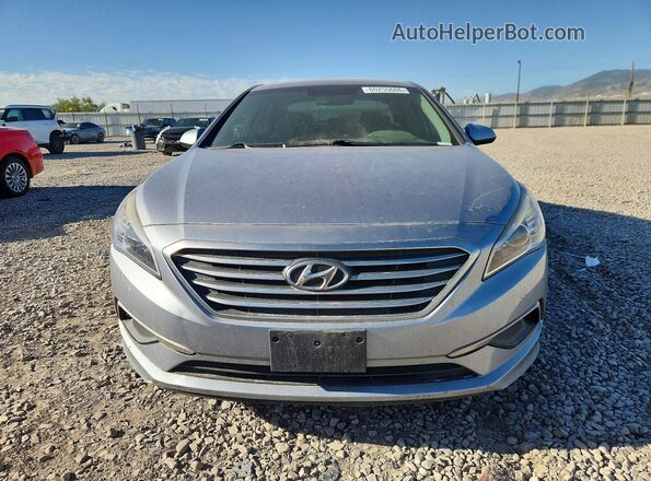 5NPE24AF7HH542799 2017 HYUNDAI SONATA Gray Front view