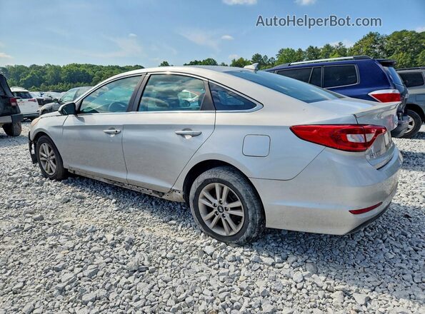 5NPE24AF7HH571137 2017 HYUNDAI SONATA Silver Rear left