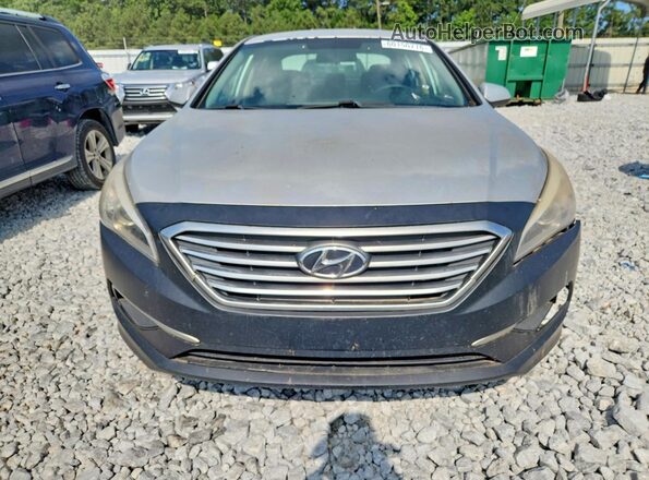 5NPE24AF7HH571137 2017 HYUNDAI SONATA Silver Front view
