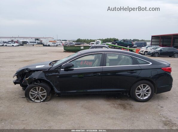 5NPE24AF7HH587340 2017 HYUNDAI SONATA Black 360 interior view