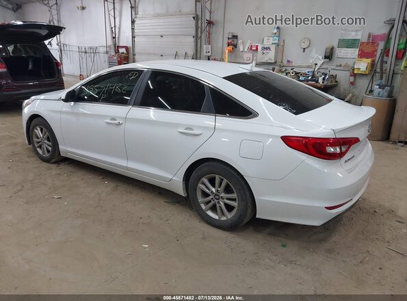 5NPE24AF7HH589038 2017 HYUNDAI SONATA White Tył lewy