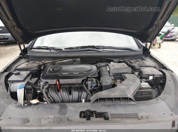 5NPE24AF7JH600514 2018 HYUNDAI SONATA Черный Вид сзади
