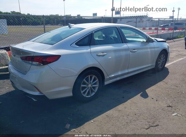 5NPE24AF7JH688366 2018 HYUNDAI SONATA Silver Հետևի աջ
