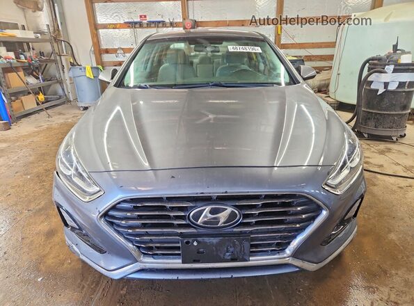5NPE24AF7KH745862 2019 HYUNDAI SONATA Серый Вид спереди