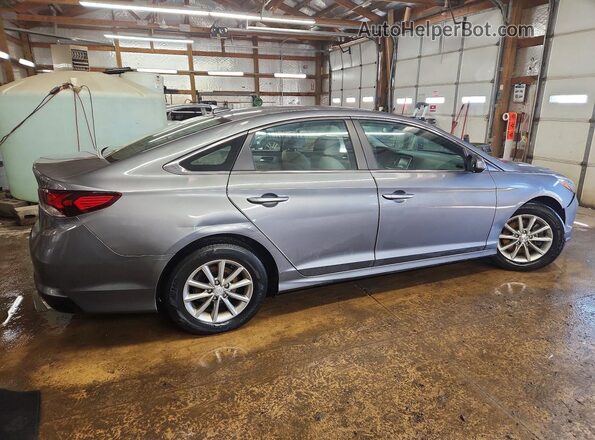 5NPE24AF7KH745862 2019 HYUNDAI SONATA Серый Задняя правая четверть