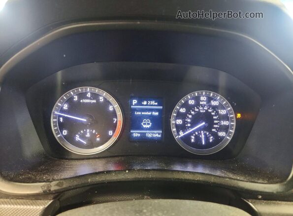 5NPE24AF7KH745862 2019 HYUNDAI SONATA Серый Вид щитка приборов