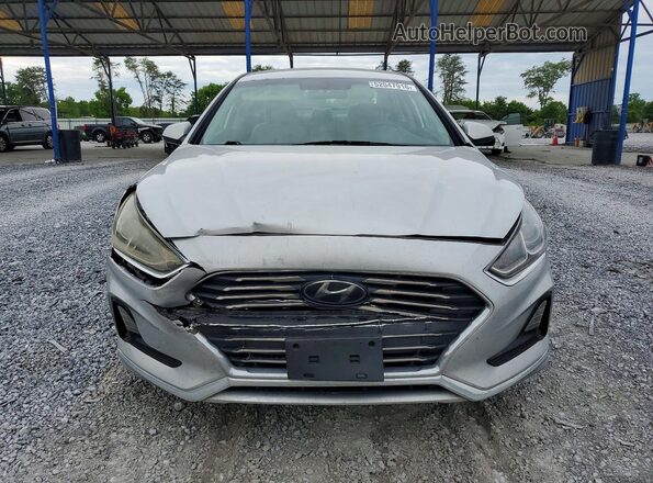 5NPE24AF7KH750737 2019 HYUNDAI SONATA Silver Դիմացի տեսք