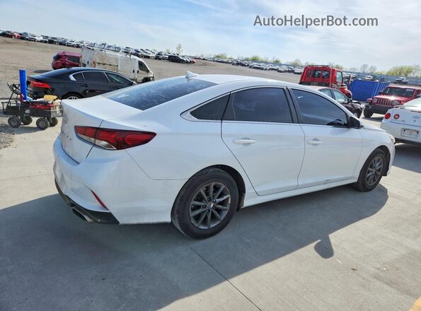 5NPE24AF7KH751421 2019 HYUNDAI SONATA Белый Задняя правая четверть
