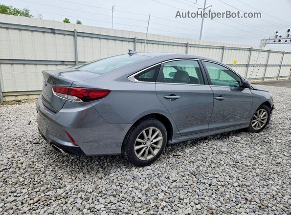 5NPE24AF7KH754917 2019 HYUNDAI SONATA Gray Tył prawy