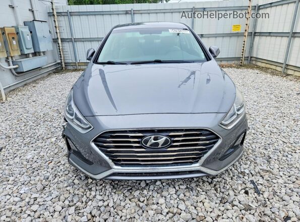 5NPE24AF7KH754917 2019 HYUNDAI SONATA Gray Widok z przodu