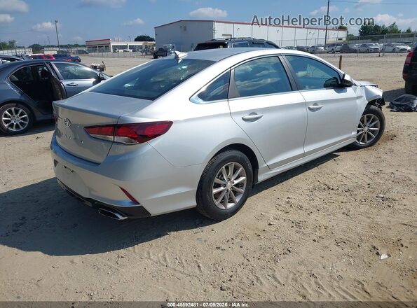 5NPE24AF7KH755517 2019 HYUNDAI SONATA Silver Rear right
