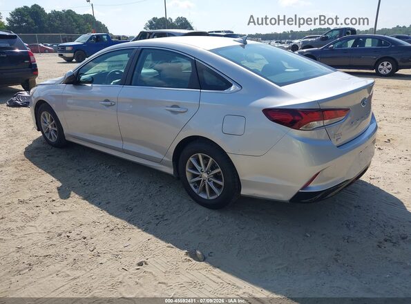 5NPE24AF7KH755517 2019 HYUNDAI SONATA Silver Rear left