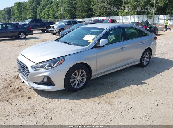 5NPE24AF7KH755517 2019 HYUNDAI SONATA Silver Front left