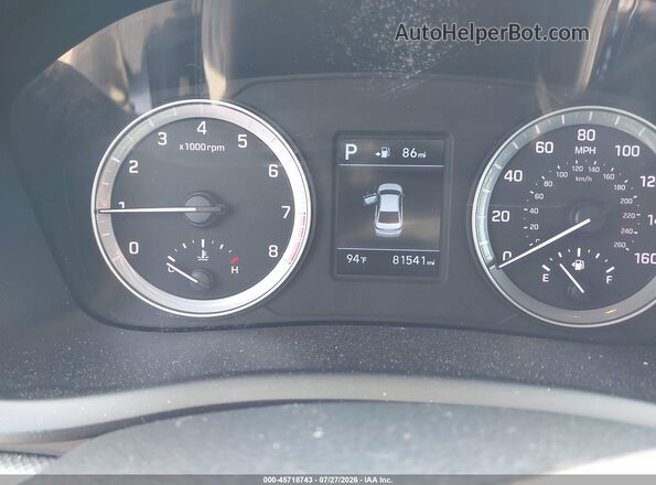 5NPE24AF7KH761396 2019 HYUNDAI SONATA Gray 