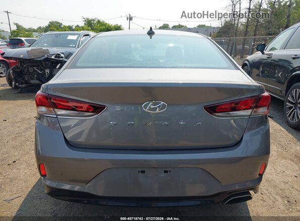 5NPE24AF7KH761396 2019 HYUNDAI SONATA Gray 