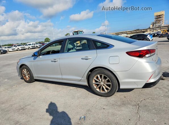 5NPE24AF7KH762600 2019 HYUNDAI SONATA Silver Հետևի ձախ