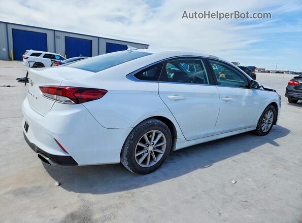5NPE24AF7KH779283 2019 HYUNDAI SONATA White Rear right