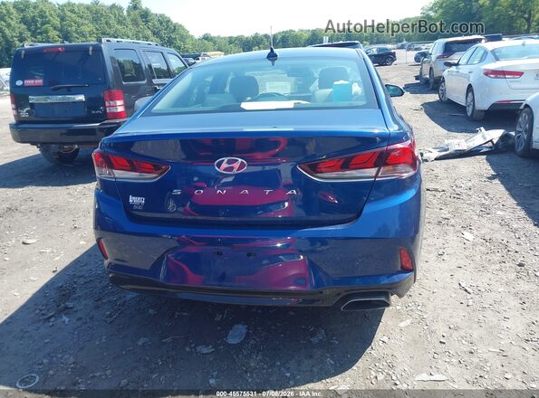 5NPE24AF7KH779297 2019 HYUNDAI SONATA Синий 