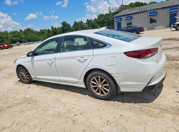 5NPE24AF7KH814355 2019 HYUNDAI SONATA Белый Задняя левая четверть