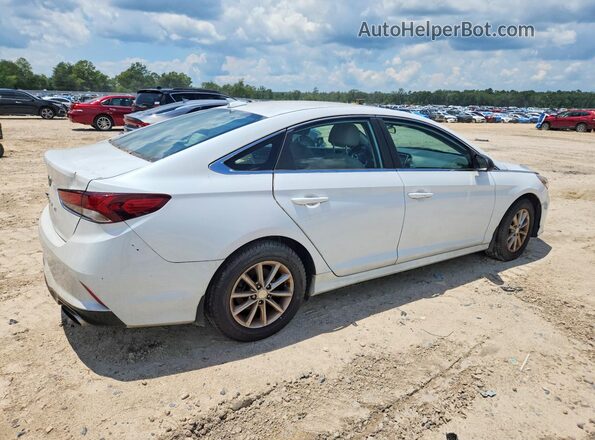5NPE24AF7KH814355 2019 HYUNDAI SONATA Белый Задняя правая четверть