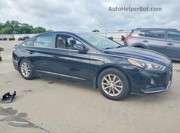 5NPE24AF7KH817112 2019 HYUNDAI SONATA Black წინა მარჯვენა