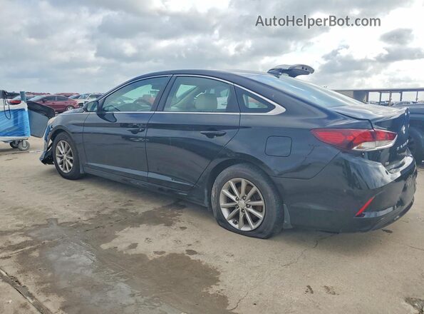5NPE24AF7KH817112 2019 HYUNDAI SONATA Black უკანა მარცხენა