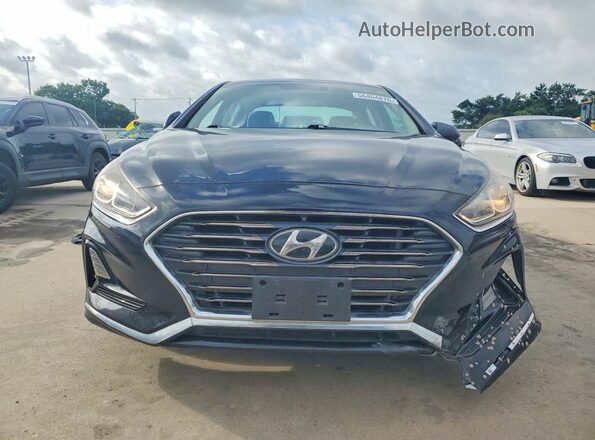 5NPE24AF7KH817112 2019 HYUNDAI SONATA Black წინა ხედი