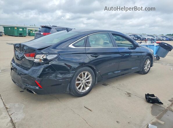5NPE24AF7KH817112 2019 HYUNDAI SONATA Black უკანა მარჯვენა