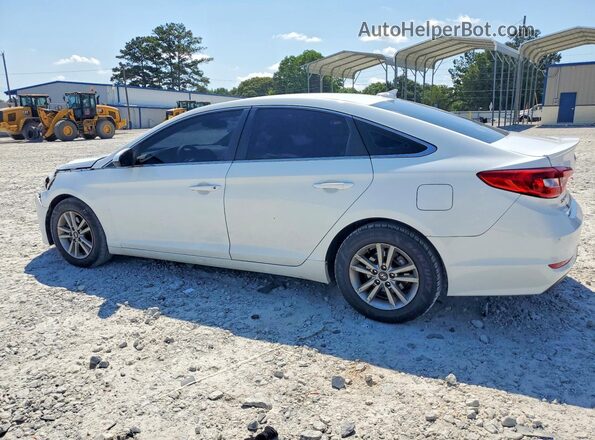5NPE24AF8GH262209 2016 HYUNDAI SONATA White Trasero izquierdo