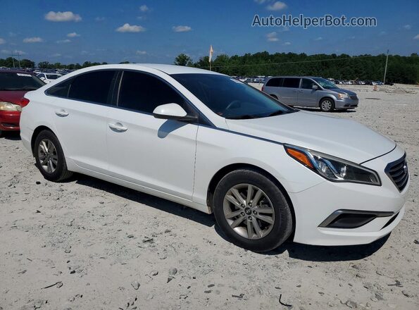 5NPE24AF8GH262209 2016 HYUNDAI SONATA White Delantero derecho