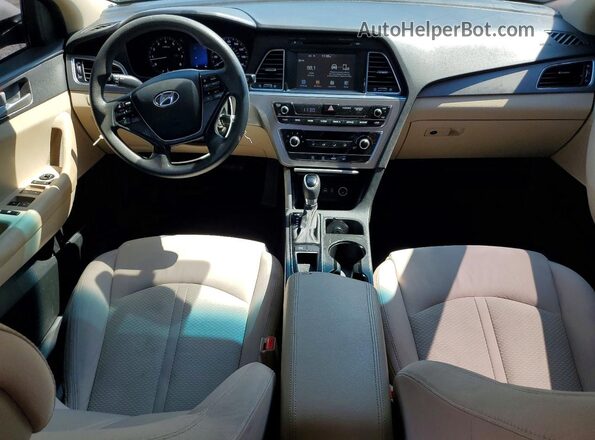 5NPE24AF8GH262209 2016 HYUNDAI SONATA White Vista del salpicadero