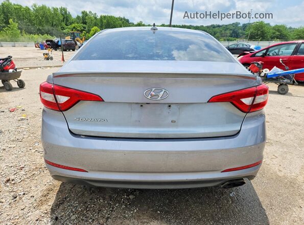 5NPE24AF8GH298157 2016 HYUNDAI SONATA Silver Հետևի տեսք