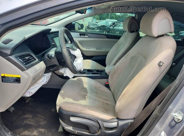 5NPE24AF8GH298157 2016 HYUNDAI SONATA Silver Սալոնի դիմացի տեսք