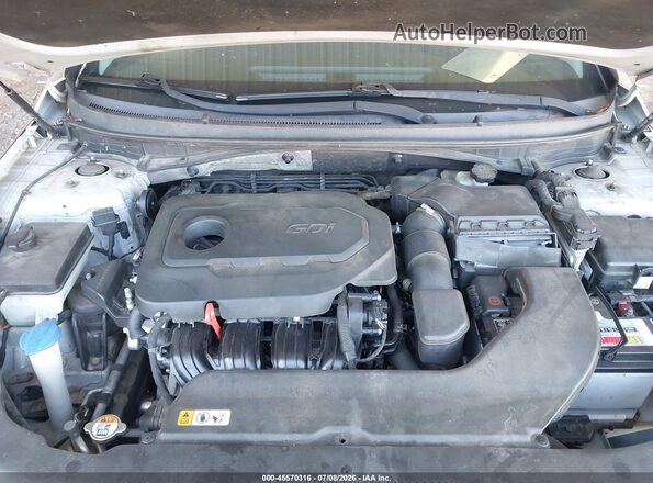 5NPE24AF8GH320058 2016 HYUNDAI SONATA Silver უკანა ხედი