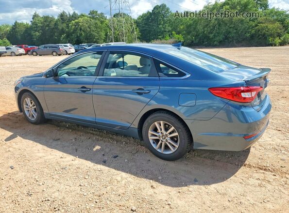 5NPE24AF8GH331643 2016 HYUNDAI SONATA Синий Задняя левая четверть