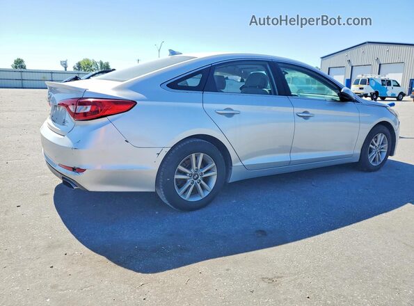 5NPE24AF8GH368224 2016 HYUNDAI SONATA Silver Tył prawy