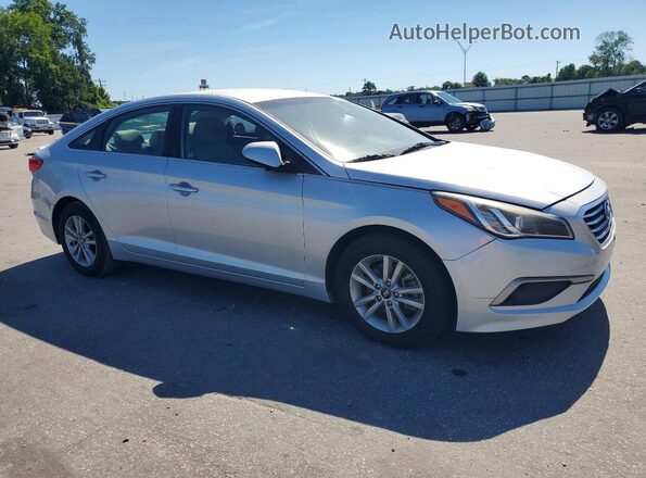 5NPE24AF8GH368224 2016 HYUNDAI SONATA Silver Przód prawy
